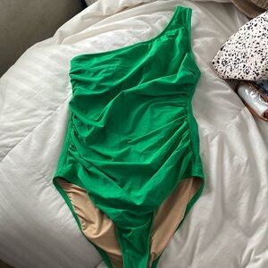 Gorgeous emerald green one piece swim